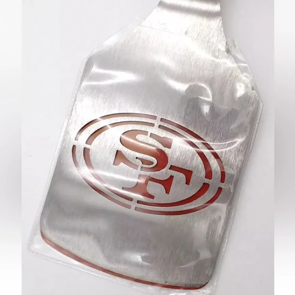 49ers NFL San Francisco BBQ Spatula Sportula with Bottle Opener NEW